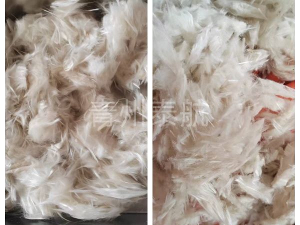 棉線絲切斷對比